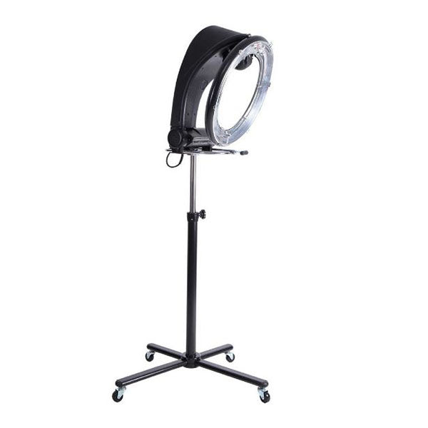 Standing Hair Dryer Accelerator Colour 360 Rotating Halo Rolling Salon
