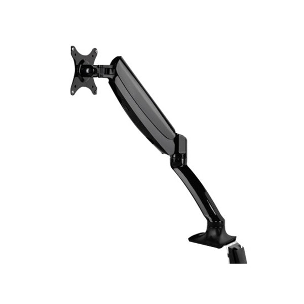 Monitor Arm Mount Single Gas Black