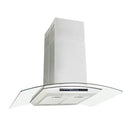 Island Range Hood 90 Cm Lcd Display Touch Sensor