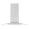 Island Range Hood 90 Cm Stainless Steel Led