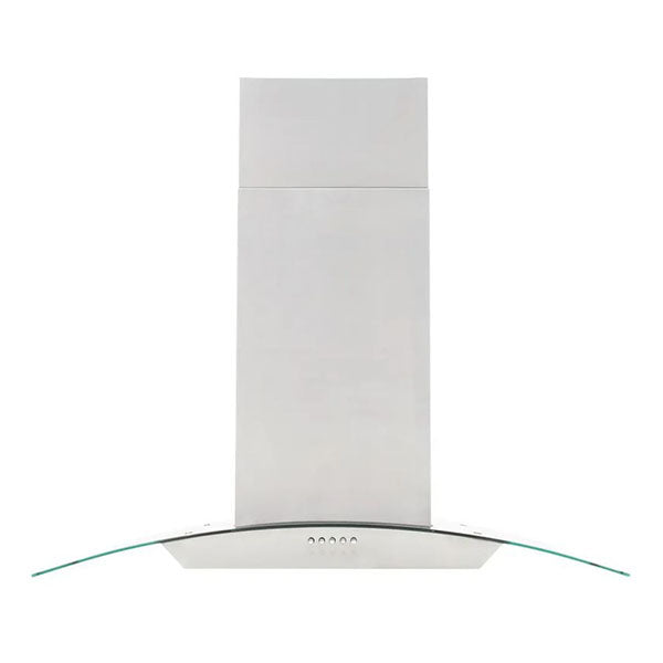 Island Range Hood 90 Cm Stainless Steel Led