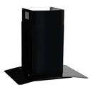Wall Mounted Range Hood Stainless Steel 60 Cm Black
