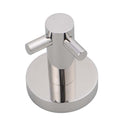 Towel Hooks Rack Stainless Steel Robe Towel Hanger Round Double Hooks