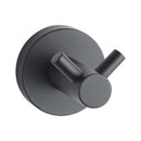 Towel Hooks Rack Stainless Steel Robe Towel Hanger Round Double Hooks