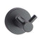 Round Stainless Steel Double Robe Hook Wall Mounted