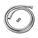 1500Mm Flexible Shower Water Hose Stainless Steel Chrome