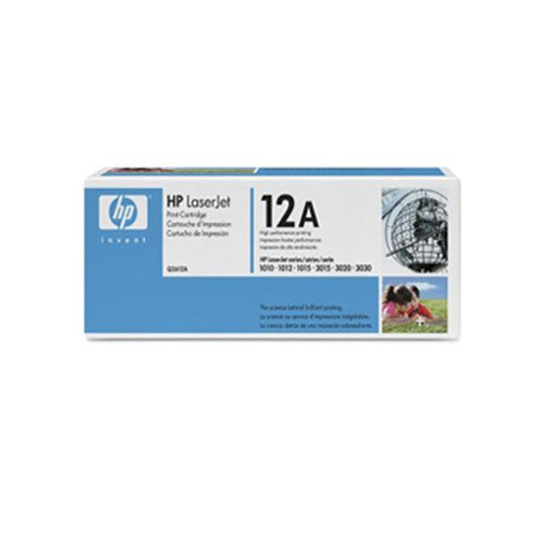 Hp 12A Black Toner 2000 Page Yield