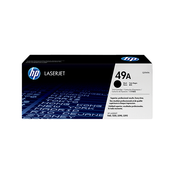 Hp 49A Black Toner 2500 Page Yield