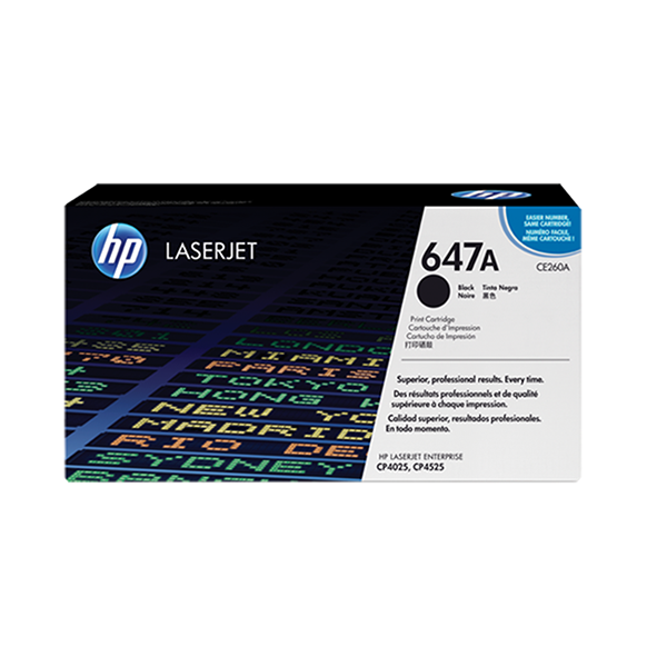 Hp 647A Black Toner 8500 Page Yield