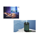 Aroma Diffuser Aromatherapy Metal Cover Ultrasonic Cool Mist 100Ml