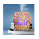 Aroma Diffuser Aromatherapy Humidifier Ultrasonic Wood Grain 400Ml