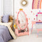 Kids Freestanding Dressing Mirror with 360degree Rotatable Design Pink