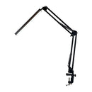 LED Swing Arm Desk Lamp with Clamp Black