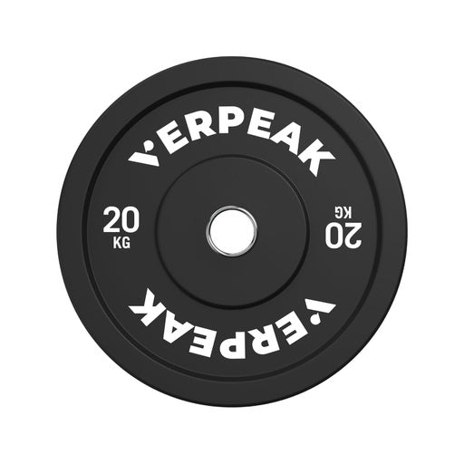Black Olympic Bumper Weight Plates 20kg