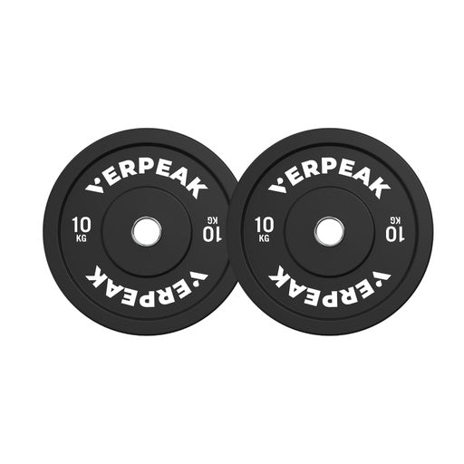 Black Olympic Bumper Weight Plates 10kgx2
