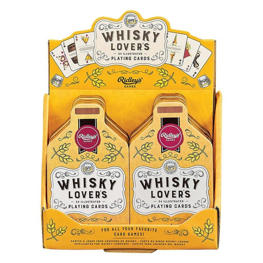 Whisky Lovers Playing Cards 6Disp