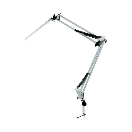 LED Swing Arm Desk Lamp with Clamp White