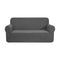 Polyester Jacquard Sofa Cover 2 Seater Grey