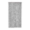 Insect Curtain Grey And White Chenille