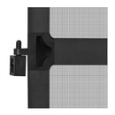 Hinged Insect Screen For Doors Anthracite