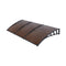 Window Door Awning Door Canopy Outdoor Patio Cover Shade Diy Brown
