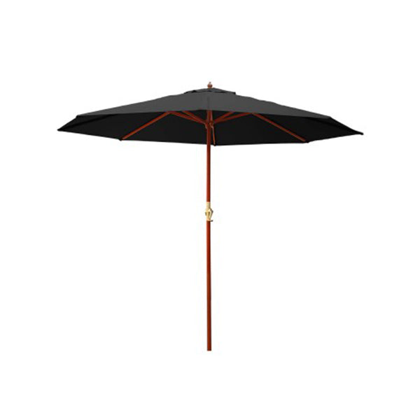 3M Outdoor Pole Umbrella Cantilever Stand Garden Umbrellas Patio