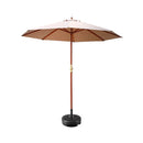 Outdoor Umbrella Pole Umbrellas 3M With Base Garden Stand Deck