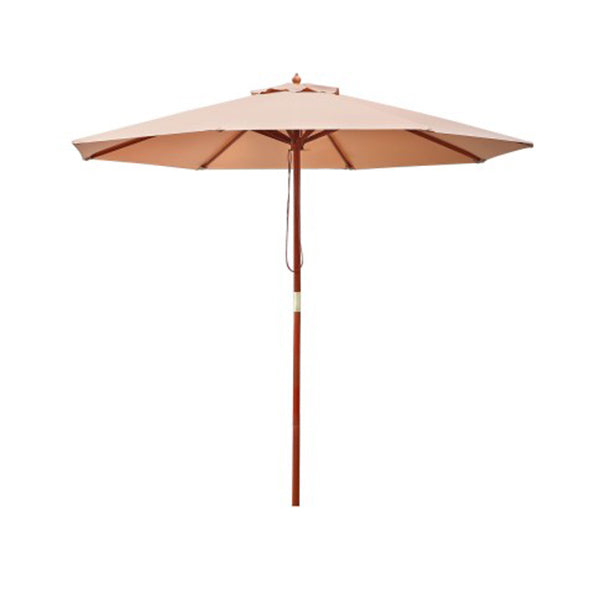 2M Outdoor Pole Umbrella Cantilever Stand Garden Umbrellas Patio