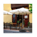 Outdoor Umbrella Stand 4X Base Pod Plate Sand Water Patio Cantilever