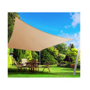 280Gsm 5X7M Sun Shade Sail Canopy Rectangle