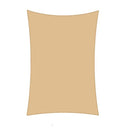 Instahut Waterproof Rectangle Shade Sail Cloth Sand Beige