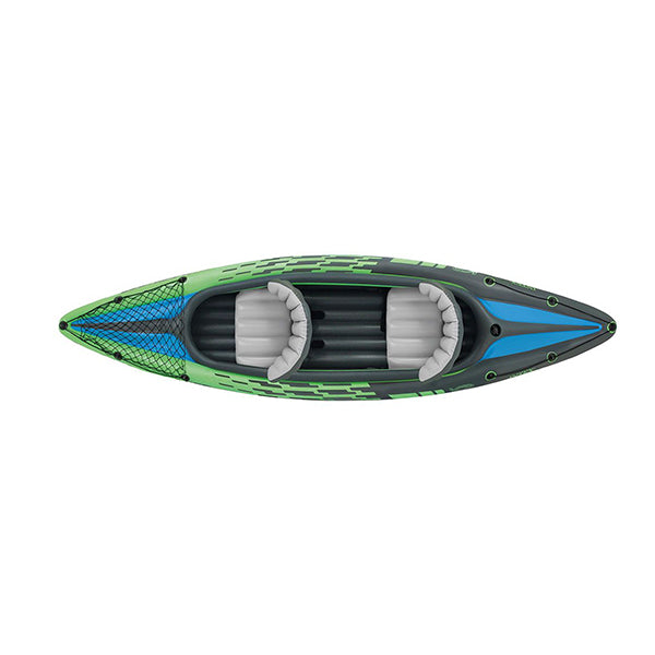 Kayak Boat Inflatable K2 Sports Challenger 2 Seat Floating Oars