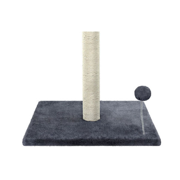 Cat Tree Scratching Post Tower Condo House Hanging Toys Grey 106Cm