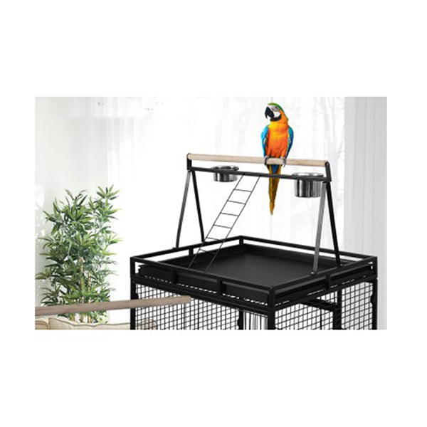 Bird Cage Pet Cages Aviary 173 Cm Large Travel Stand Budgie Parrot Toy