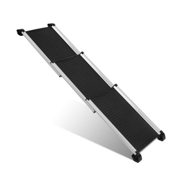 Ipet Deluxe Aluminium Foldable Pet Ramp Black