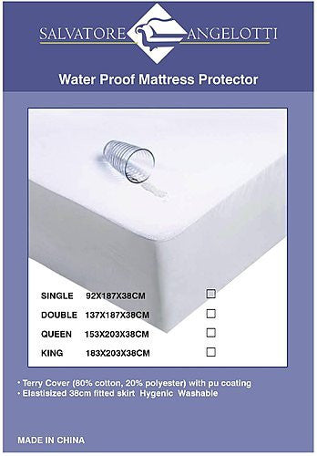 Mattress Protector - Waterproof Terry w/ Skirt
