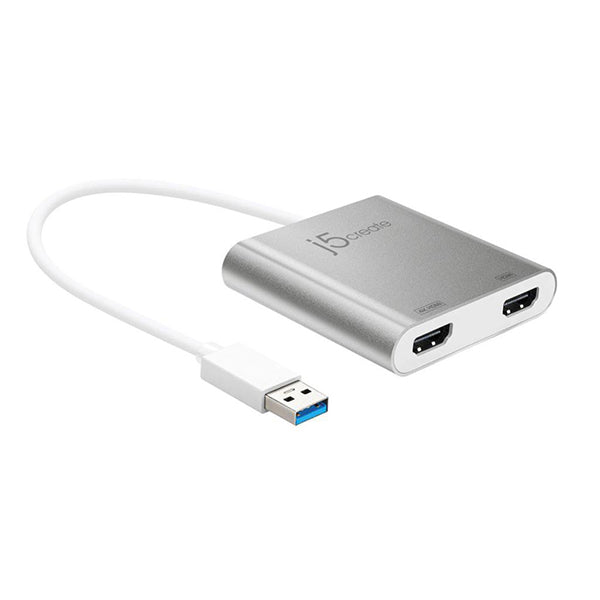 J5Create Usb 3 To Dual Hdmi Multi Monitor Adapter