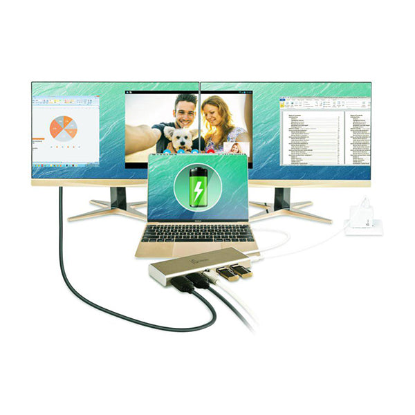 J5Create Usb C Dual Hdmi 2K 4K Mini Dock