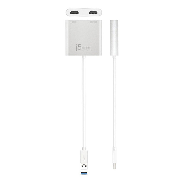 J5Create Usb 3 To Dual Hdmi Multi Monitor Adapter