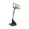 Portable Basketball Ring Stand With Adjustable Height Ball Holder