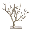 Aluminium Jewellery Tree Silver 395X140X445Mm