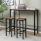 30CM Counter Height Stools with Footrest for Kitchen Dining Room