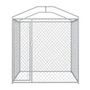 Outdoor Dog Kennel With Canopy Top 193 X 193 X 210 Cm