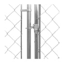Outdoor Dog Kennel With Canopy Top 193 X 193 X 210 Cm