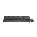 Logitech Wireless Keyboard and Mouse MK235 USB Receiver Full Size