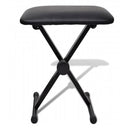 Adjustable Keyboard Stand And Stool Set