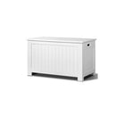 Wooden Toy Chest Storage Blanket Box White Children Room Organiser