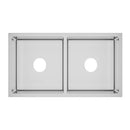 Handmade Kitchen Sink With Strainer Stainless Steel 865X440X200 Mm