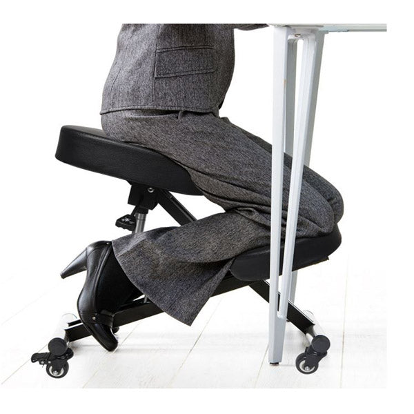 Ergonomic Kneeling Chair Black Adjustable Computer Chair Home Office