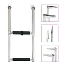 Folding Boarding Ladder 2 Step Stainless Steel